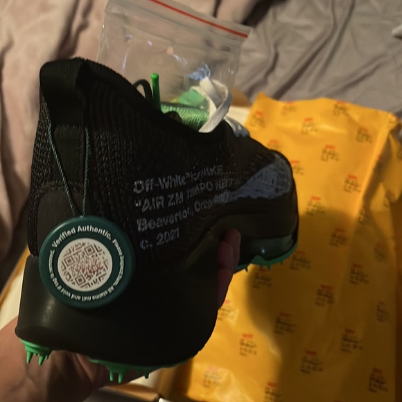 Nike ZOOM Flyknit OFF-WHITE “Scream Green” - Picture 7 of 9